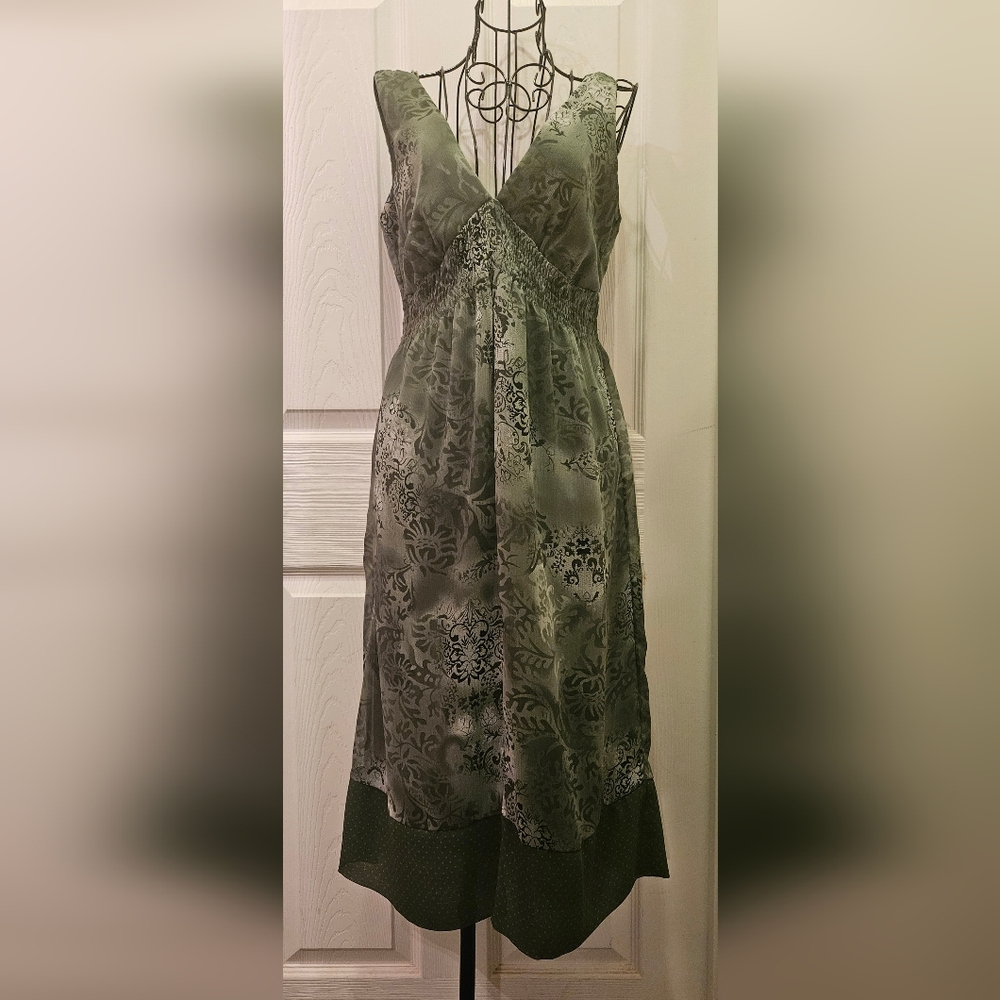 b.i.y.a.y.c.d.a. Island Print Midi Dress
